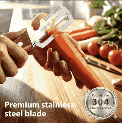 3 in 1 Multifunctional Vegetable Peeler( Pack of 2 )
