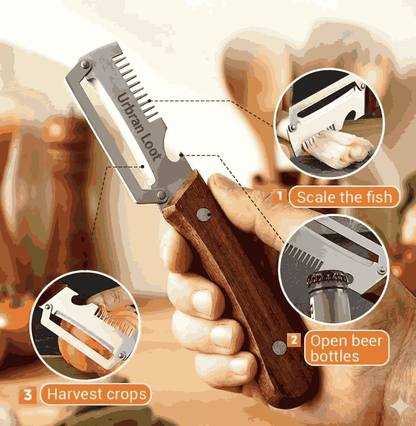3 in 1 Multifunctional Vegetable Peeler( Pack of 2 )