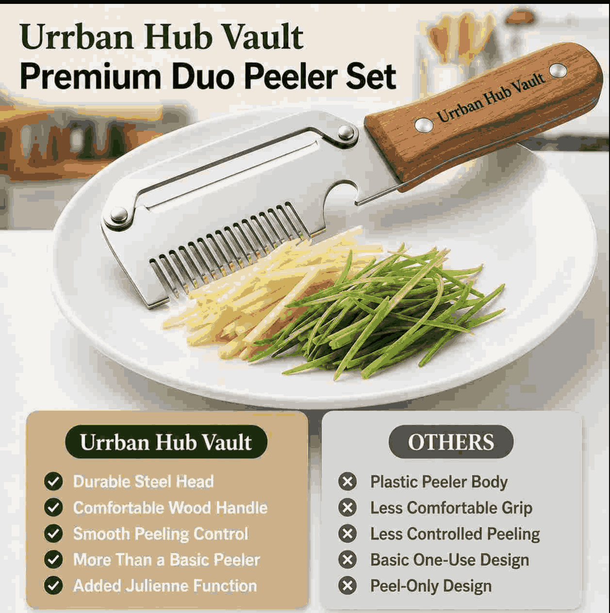3 in 1 Multifunctional Vegetable Peeler( Pack of 2 )