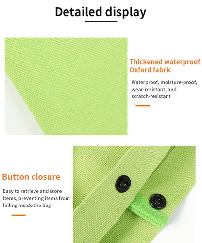 EcoFriendly Foldable Shopping Bag with Wheels ( Set of 2 )