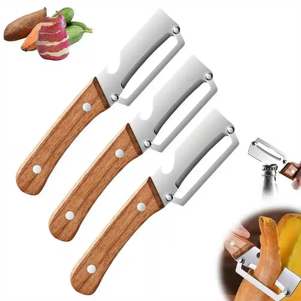 4 in 1 Multifunctional Vegetable Peeler Pack of 2