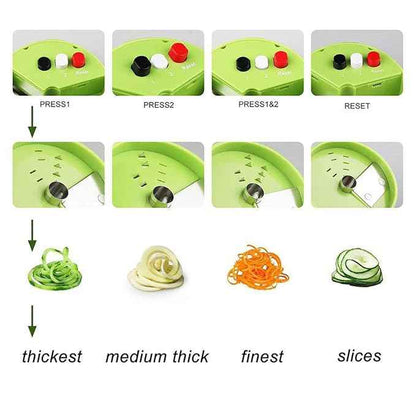 5-in-1 Handheld Vegetable Spiralizer