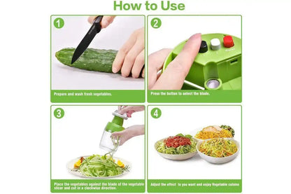 5-in-1 Handheld Vegetable Spiralizer